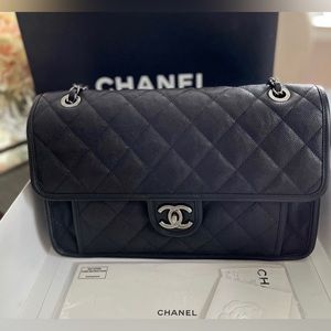Chanel Cavier Quilted French Riviera Bag